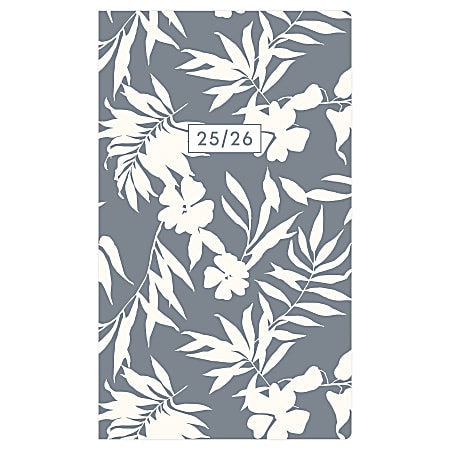 2025-2026 Blue Sky Monthly Soft Touch Planning Calendar, 3-5/8" x 6-1/8", Ellery, January To December, 150039