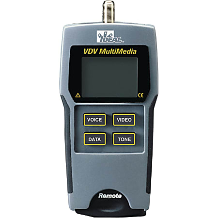 IDEAL VDV MultiMedia Cable Tester - Short Circuit Testing, Split Pair Testing