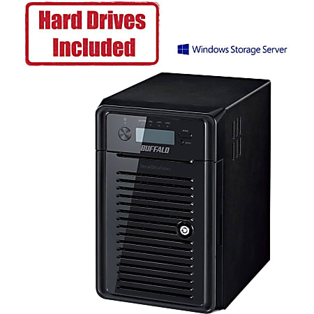 Buffalo TeraStation WSH5610DN NAS Storage System - Intel Celeron J1900 2 GHz - 6 x HDD Supported - 6 x HDD Installed - 12 TB Installed HDD Capacity - 8 GB RAM DDR3 SDRAM - Serial ATA/300 Controller
