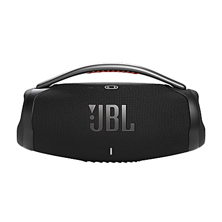 Skraldespand tsunamien Displacement JBL Boombox 3 80W Wireless Portable Bluetooth Speaker Black - Office Depot