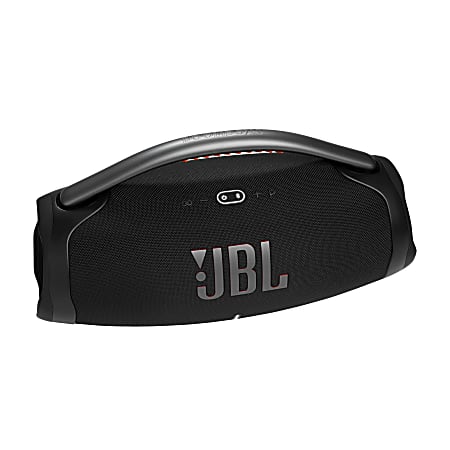 JBL Boombox 3 80W Wireless Portable Bluetooth Speaker Black - Office Depot