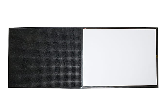 M+A Matting Clean Stride Mat, 92-1/2” x 36-1/2”, Charcoal, Smooth Backing