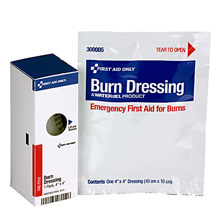 First Aid Only® SmartCompliance® Burn Dressing Refill, 4"