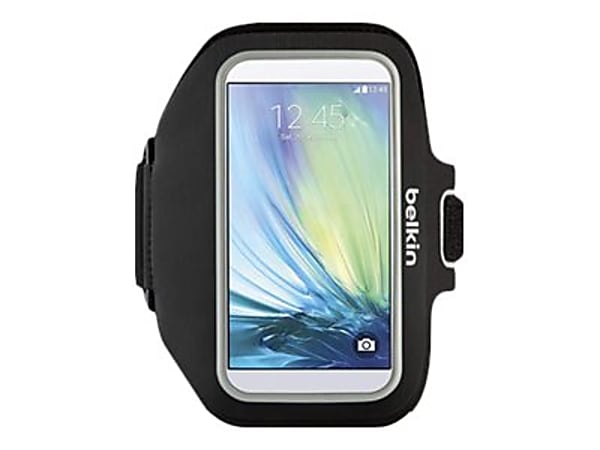Belkin Sport-Fit Plus Armband - Arm pack for cell phone - neoprene - for Samsung Galaxy S6
