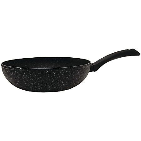 THE ROCK™ by Starfrit® Aluminum Nonstick Stir Fry Pan, 10", Black