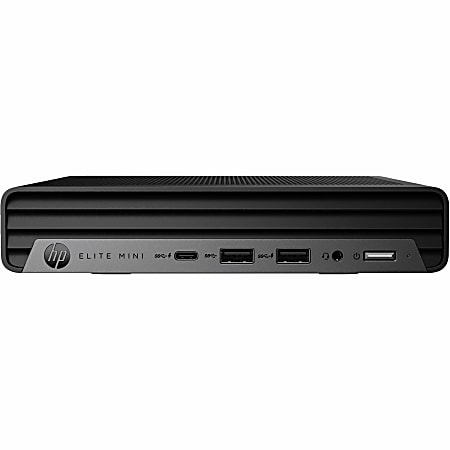 HP Elite Mini 800 G9 Desktop Computer - Intel Core i5 14th Gen i5-14500T - vPro Technology - 32 GB - 512 GB SSD - A12GTUTABA