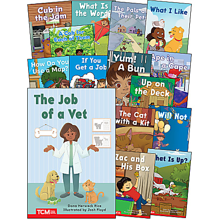 Teacher Created Materials Decodable Books: Read & Succeed, Grades Pre-K To K, Set 2