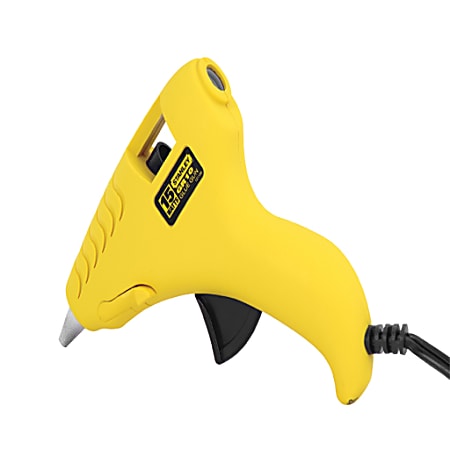 Stanley Mini GlueShot Glue Gun Yellow Office Depot
