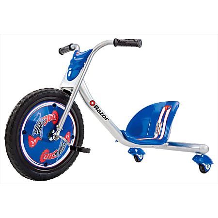 Razor RipRider® 360 Caster Trike, 24"Hx 24"W x 38"D, Blue