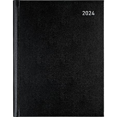 2024 Office Depot® Brand Weekly Hardcover Planner, 8"