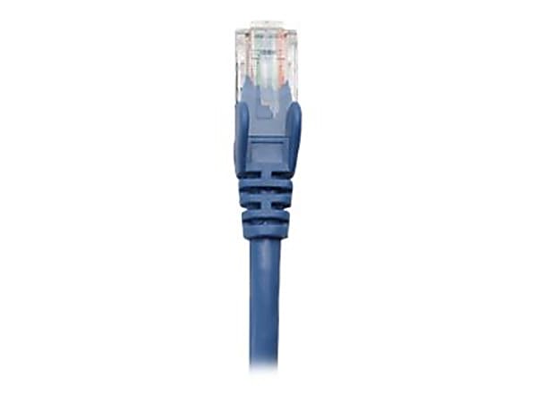 Intellinet Network Patch Cable, Cat5e, 3m, Blue, CCA, U/UTP, PVC, RJ45, Gold Plated Contacts, Snagless, Booted, Lifetime Warranty, Polybag - Patch cable - RJ-45 (M) to RJ-45 (M) - 10 ft - UTP - CAT 5e - molded, snagless - blue