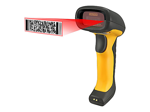 Adesso NuScan 5200TR - Barcode scanner - handheld - decoded - USB, RF(2.4 GHz)