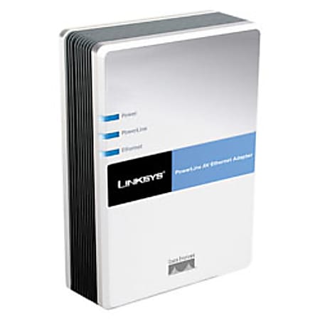 Linksys® PLE200 PowerLine AV Ethernet Adapter