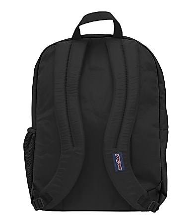 JanSport Pocket Depot Backpack Student Office - 15 with Big Black Laptop