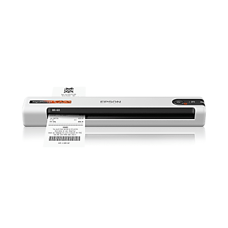 Epson® RapidReceipt™ Mobile Receipt And Color Document Scanner, RR-60