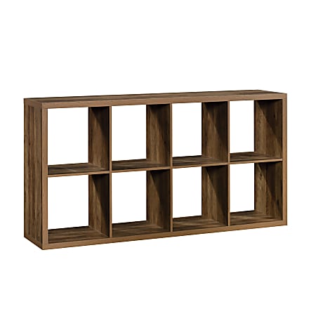 Sauder® Select 58”H 8-Cube Storage Bookcase, Rural Pine