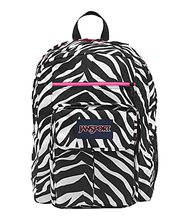 Jansport zebra backpack online