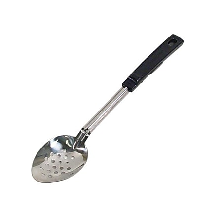 Vollrath Grip 'N Serv Perforated Serving Spoon, 13", Black