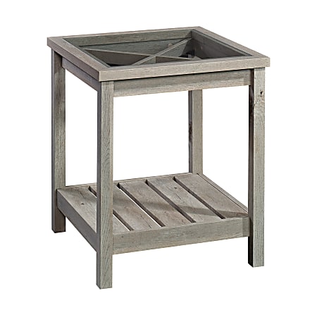 Sauder® Cottage Road Side Table, Square, Mystic Oak