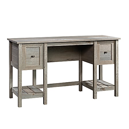 Sauder Cottage Road 54 W Computer Desk Mystic Oak Office Depot