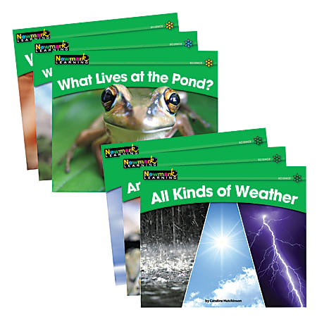 Newmark Learning Rising Readers Science Set Volumes 1 And 2, Pre-K - Grade 2, Set Of 24