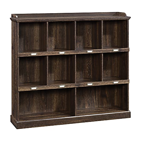 Sauder® Barrister Lane 48"H 10-Cube Storage Bookcase, Iron