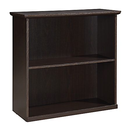 Office Star™ Jefferson 31"H 2-Shelf Bookcase With Lockdowel™ Fastening System, Espresso