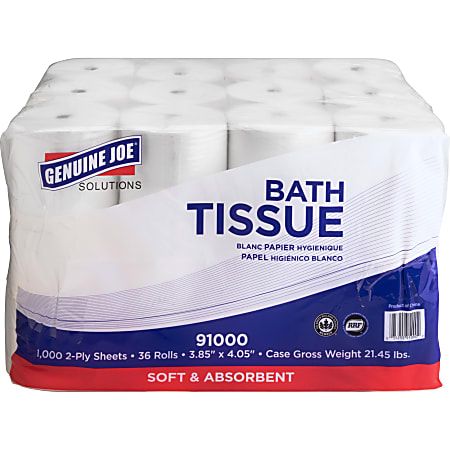 Genuine Joe Solutions Double Capacity Bath Tissue -