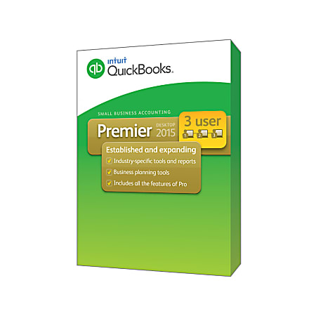 QuickBooks Premier 2015 - 3 Users , Download Version