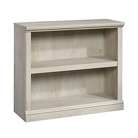 Sauder® Select 30"H 2-Shelf Bookcase, Chalked Chestnut