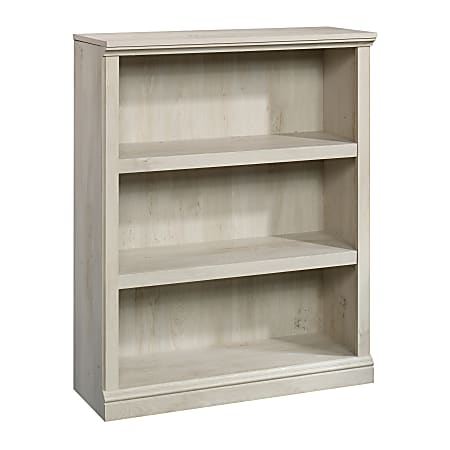 Sauder® Select 44"H 3-Shelf Bookcase, Chalked Chestnut