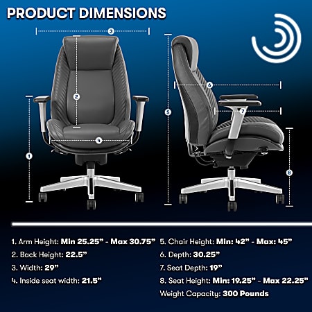 Serta office chair manual store