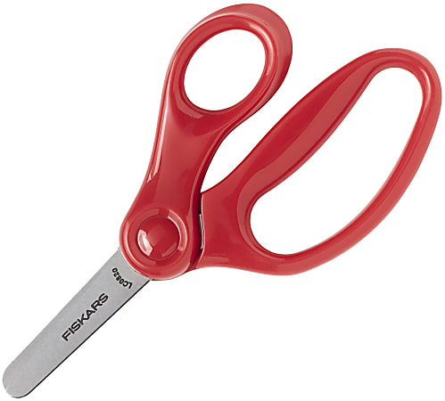 Fiskars, Office, Lot Of 2 Fiskars Kids Point Tip Comfort Grip 6 8 Scissors  Red Tiger Print P