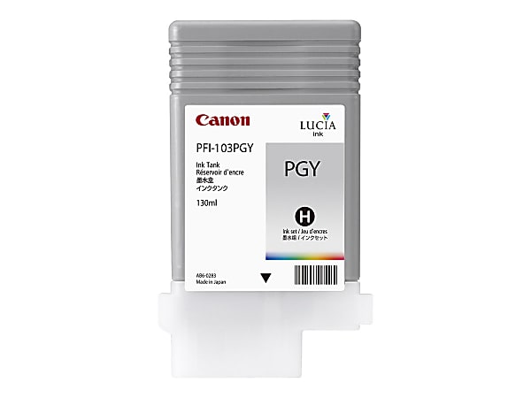 Canon PFI-103 PGY - 130 ml - photo gray - original - ink tank - for imagePROGRAF iPF5100, iPF6100, iPF6200