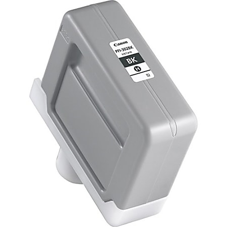 Canon PFI-302BK Pigment Black Ink Cartridge - Inkjet - Black