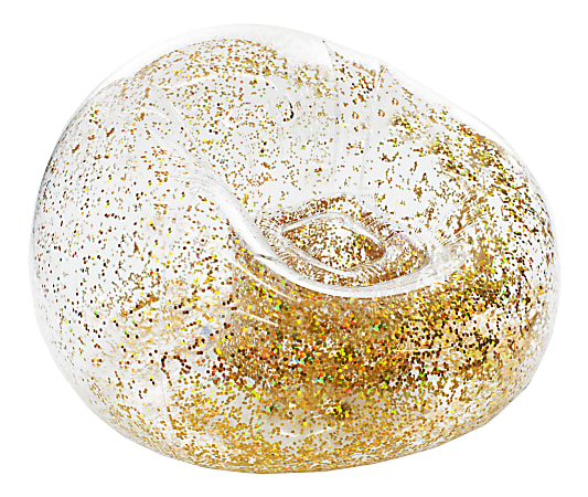 BloChair Glitter Inflatable Chair, Gold