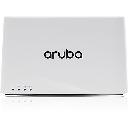Aruba AP-203R IEEE 802.11ac 867 Mbit/s Wireless Access Point - TAA Compliant - 5 GHz, 2.40 GHz - MIMO Technology - 2 x Network (RJ-45) - Gigabit Ethernet - Desktop, Wall Mountable