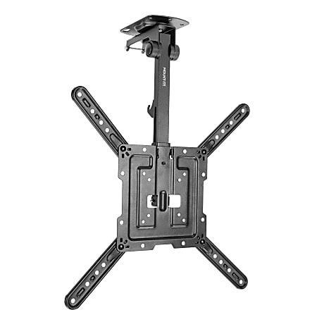 Mount-It! Flip-Down Ceiling 23” – 55” TV Mount, Black