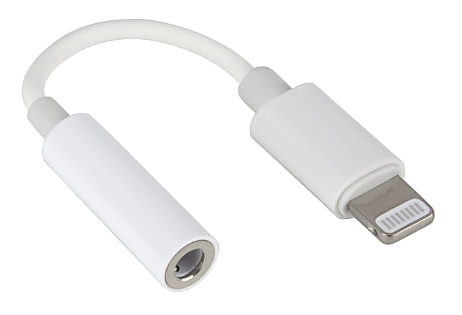 Lightning bolt to headphone jack hot sale