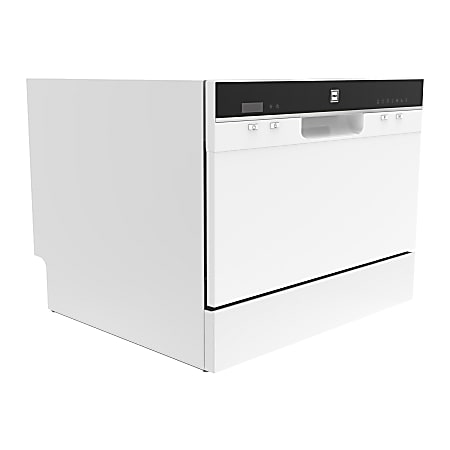RCA RDW3208 Countertop Dishwasher, White