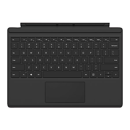 Microsoft® Surface Pro 4 Type Cover, Black, QC7-00001