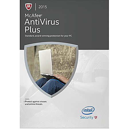 McAfee AntiVirus Plus 2015 - 1 User, Download Version