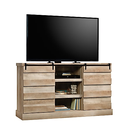 Sauder® Cannery Bridge Credenza For 60" Televisions, Lintel Oak