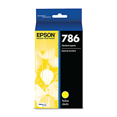 Epson® 786 DuraBrite® Yellow Ultra Ink Cartridge T786420-S