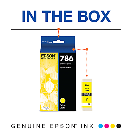 T786420-S (786) DURABrite Ultra Ink, Yellow T786420-S (786) DURABrite Ultra Ink, Yellow