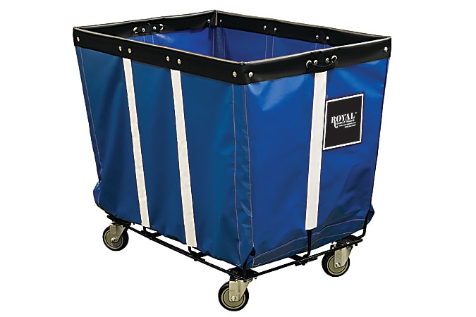 Royal Basket Trucks 14 BU Wire Base Basket Truck, Blue