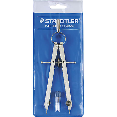 Staedtler Mars Comfort Compass - Metal - Silver - 1 Each Staedtler Mars Comfort Compass - Metal - Silver - 1 Each