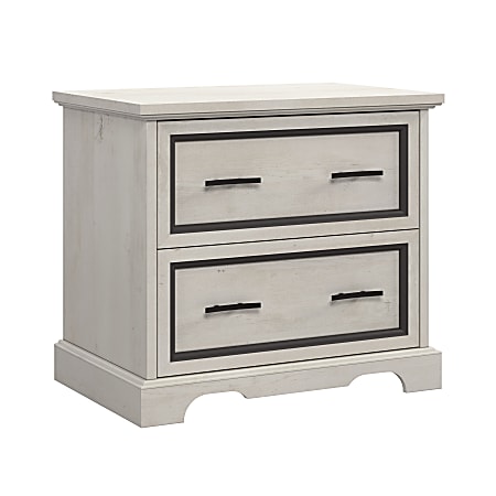 Sauder® Carolina Grove 33"W x 21-7/8"D Lateral 2-Drawer File Cabinet, Winter Oak