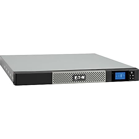 Eaton 5P 1550VA 1100W 230V Line-Interactive UPS, C14 Input, 6 C13 Outlets, True Sine Wave, Cybersecure Network Card Option, 1U - 5P1550GR