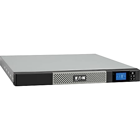 Eaton 5P 1550VA 1100W 230V Line-Interactive UPS, C14 Input, 6 C13 Outlets, True Sine Wave, Cybersecure Network Card Option, 1U - Battery Backup - 1U Rack-mountable - 4 Minute Stand-by - 220 V AC Input - 240 V AC, 240 V AC Output - 6 x IEC 60320 C13